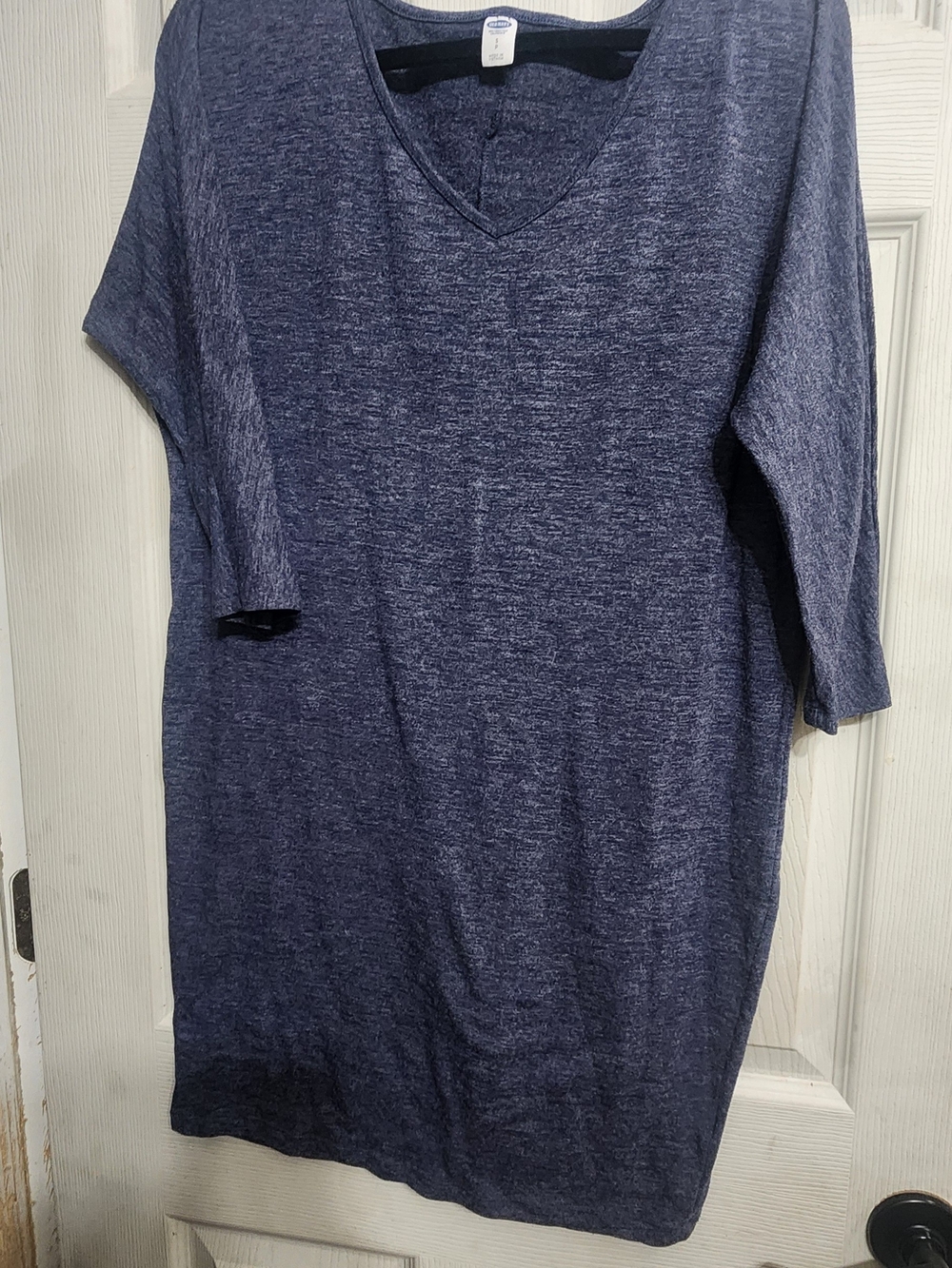 Old Navy V-Neck Tunic in Heather Navy